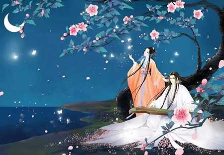 愿我如星君如月下一句