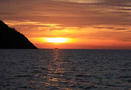 夕阳余晖下一句是什么