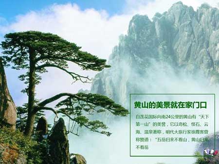 黄山归来不看山下一句