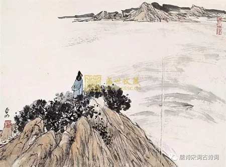 艰难苦恨繁霜鬓下一句