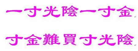 一寸光阴一寸金下一句是什么