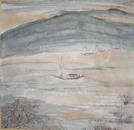 潮平两岸阔的下一句