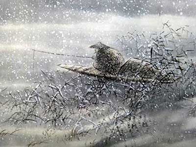 纷纷暮雪下辕门下一句