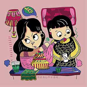 塑料姐妹花押韵下一句